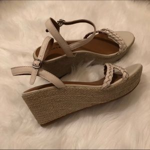 Lucky Brand Wedge Sandals 8.5